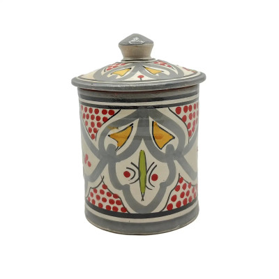 Bicchiere Etnico Artigianale Terracotta Ceramica Marocchina 1211241315