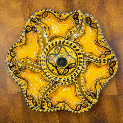 Antipastiera Artistica Marocchina Terracotta Bellezza Etnica 1311241200
