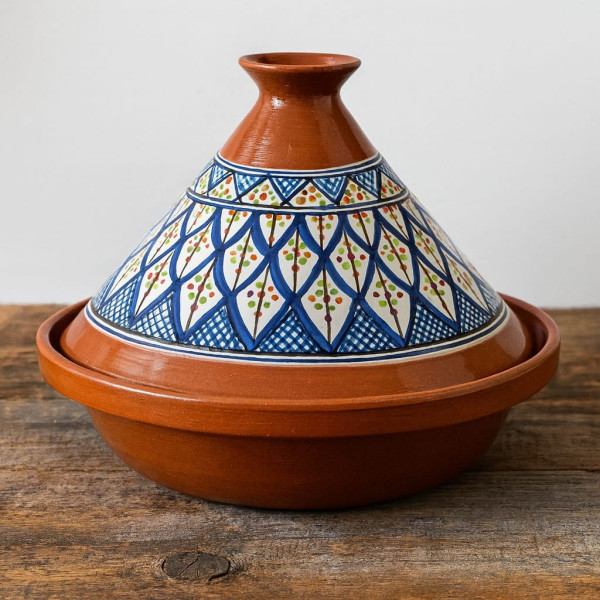 Tajine Topf Terrakotta Ethnische Platte Marokkanisch Tunesisch XL 32cm 2910201100