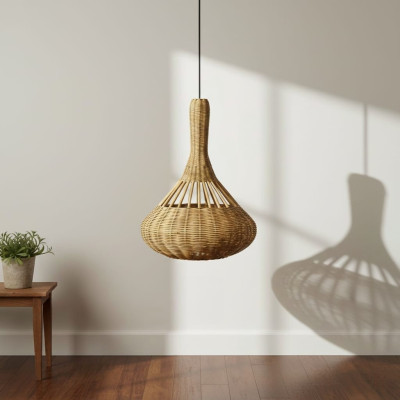 Lampadario in Vimini...