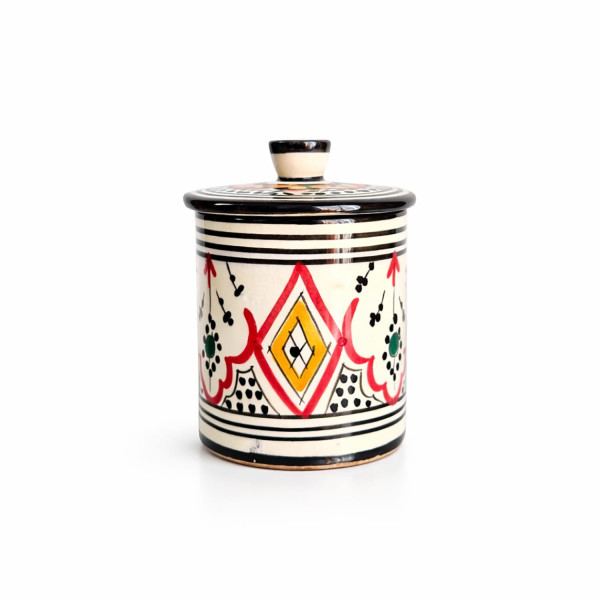 copy of Barattolo Porta Spezie in Ceramica Marocchina Artigianale Dipinto a Mano – Stile Etnico Orientale 1601261200