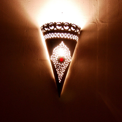 Aplique de pared de hierro...